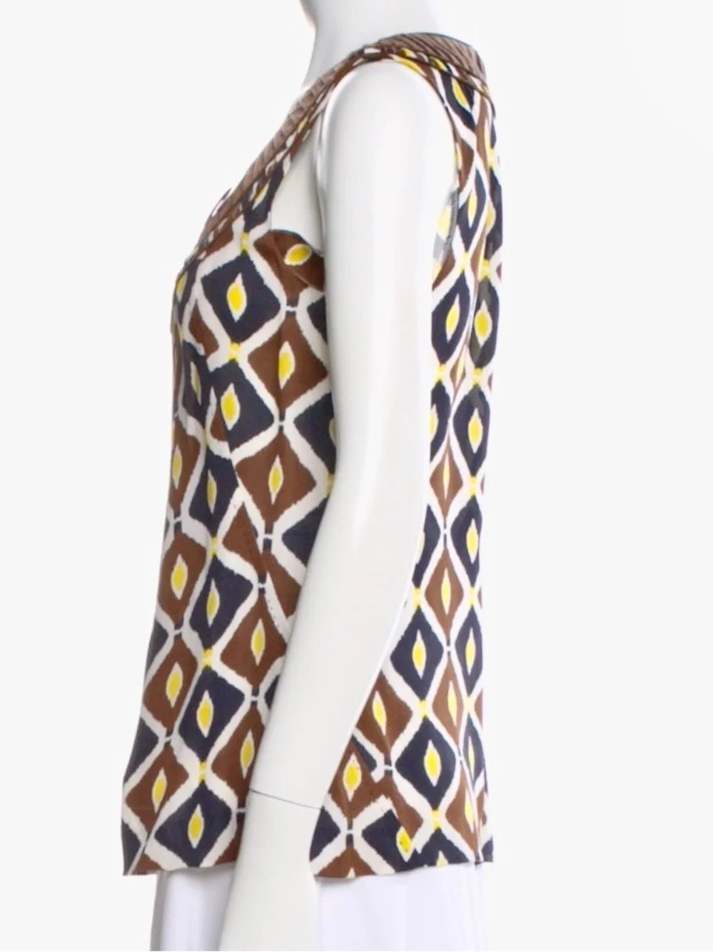 Tory Burch Ikat Silk Tank